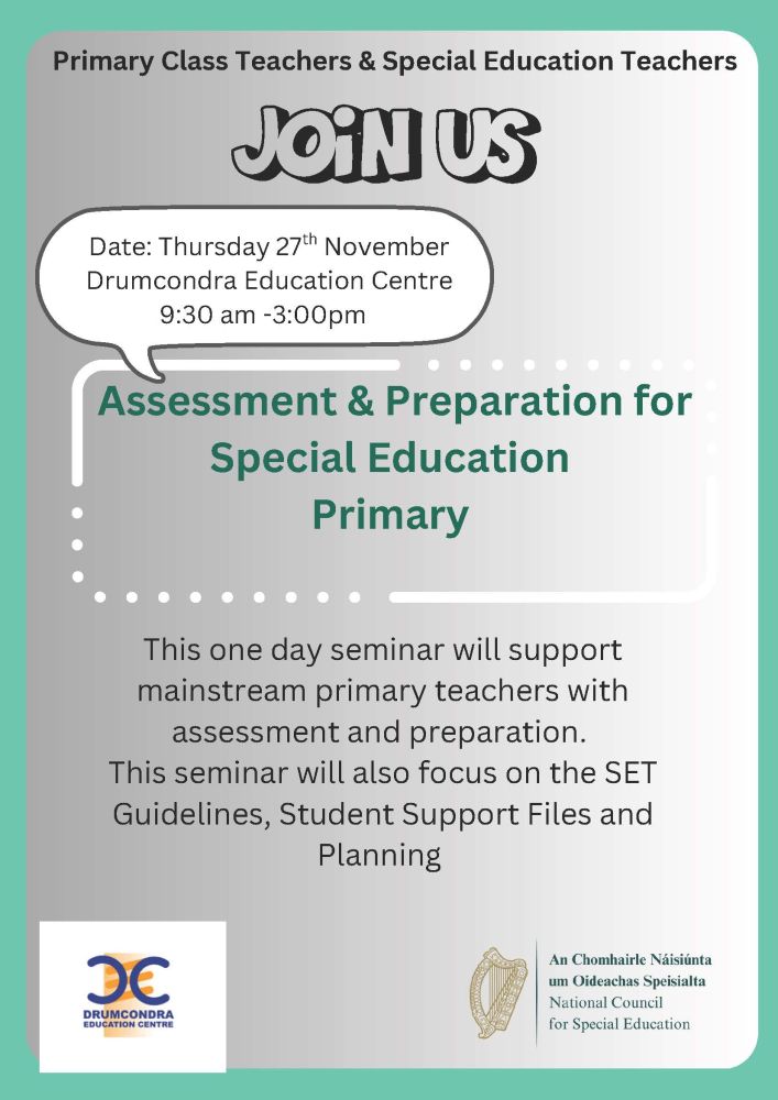 assessment and preparation for special education teaching primary 003