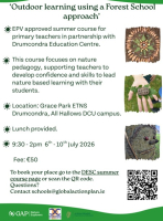 Summer Course 2026 - Outdoor Learning using a Forest School Approach 